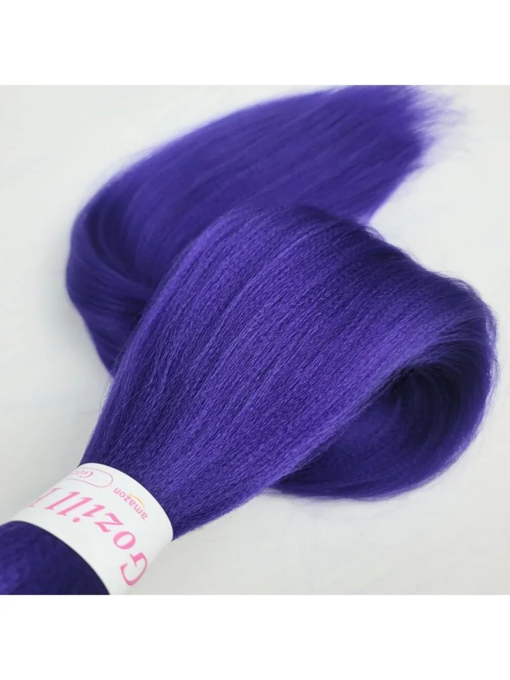 Purple Boho Pre-Stretched Curly Deep Wave Braiding Hair - Trendy & Versatile